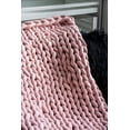 thumbnail image 3 of Lion Brand Yarn Cover Story Squish Stitch Navy Peony Jumbo Polyester Yarn 1 Skein, 3 of 4