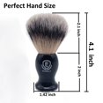 thumbnail image 3 of Brocha de afeitar ECHOLLY, brocha de afeitar de lujo para hombres, 3 of 9