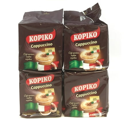 4 Cappuccino with Choco Grabules Coffee (4 pack x 10 sachets)