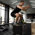 thumbnail image 2 of Soozier 3-in-1 Wooden Plyometric Jump Box, 30/24/20 In Plyo Box, Home Gym, 2 of 10