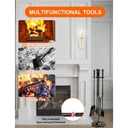 VODA 5 Pcs Fireplace Tools Set