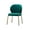 Green#0, variant on Dining Chairs Amoa Contemporary Velvet Upholstery Dining Chair, Green,Fabric Dining Chairs