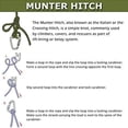 thumbnail image 2 of KANCOKIT 30kn Climbing Carabiner Aluminum Locking Carabiner D Shape Screwgate Carabiner Hook Screw Gate Lock Caribiner Clips Sport Tools Outdoor Gifts for Men Women, 2 of 8