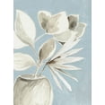 thumbnail image 2 of Jensen, Asia 25x32 White Modern Wood Framed Museum Art Print Titled - Tropic Blue Vase II, 2 of 4