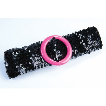 50S SEQUIN BELT-PINK - Walmart.com