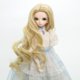 thumbnail image 3 of 1/4 BJD Doll Peluca corta / larga para SD DOD LUTS Dolls DIY Making 6-23cm, 3 of 9