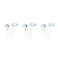 thumbnail image 3 of Inteprter Auricular con cable In-Ear Cancelación de ruido Auriculares de reproducción de música portátiles Azul Type1 NO1, 3 of 6