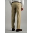 thumbnail image 3 of Haggar Men's Cool 18® Pro Solid Flat Front Pant Straight Fit HC00285, 3 of 8