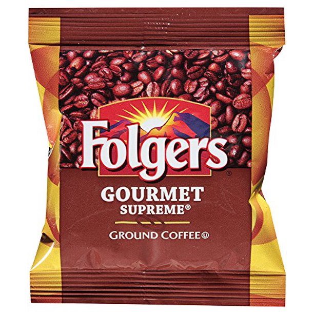 Folgers Gourmet Supreme Ground Coffee, 1.75 oz, 42 count