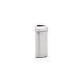 thumbnail image 2 of Rubbermaid Refine Stainless Steel Indoor Trash Can with Open Lid 16 Gallon Silver (2147550), 2 of 2