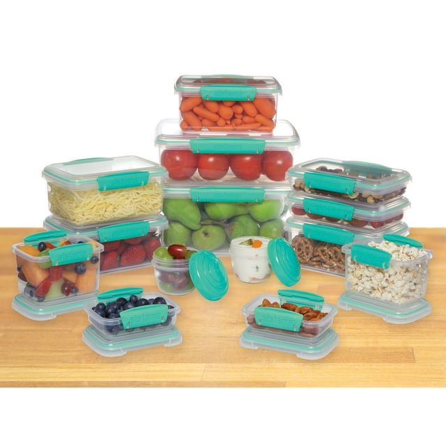 Sistema Ensemble de Contenants de Stockage Alimentaire, 28 Pcs