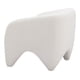 thumbnail image 5 of Sillon Lopta Kessa Muebles Blanco 76 x 73 x 78 cm, 5 of 5