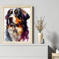 thumbnail image 2 of Hilo Algodón Ecológico Bordado Punto Cruz Con Perro Bernés 11CT 40x50cm, 2 of 9