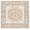 Ivory/Light Gray, variant on SAFAVIEH Aspen Gaman Medallion Area Rug, Ivory/Light Gray, 6' x 6' Square