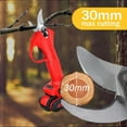 thumbnail image 3 of With Shear 9000mAh Fruit 48VF 30MM Battery Pruning Efficient Tree 2PC Pruning Bonsai Cordless Pruner Cutter ,High Efficiency, 3 of 7