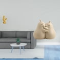 thumbnail image 2 of Sujetalibros decorativos con forma de gallina, figura de resina y moderna, pieza de colección ideal para la oficina o el hogar y las estante, 2 of 8