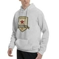 thumbnail image 4 of Sacramento Republic Fc Men Fleece Hoodie Casual Pullover Sweatshirt With Kangaroo Pocket, 4 of 6