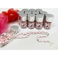 12 Baptism Favor Holy Communion Rosary in Glass Bottle Jar Recuerdos De Bautizo Quinceanera