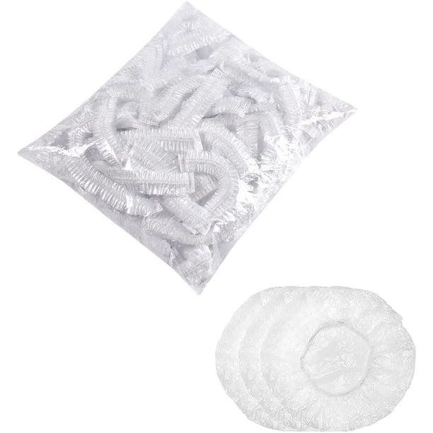 Paquete de 100 Fundas Elásticas de Polietileno para Alimentos, Bolsas de Almacenamiento de Frescos, para Proteger la Frescura de las Verduras en Casa, Fundas Reutilizables para Tazones, JM MX-0135028FYD