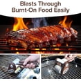 thumbnail image 5 of 2025 NEW_ Giddy_Up_Grill Cleaner AS-SEEN-ON-TV! – Cordless, Rechargeable BBQ Tool with 350 RPM Stainless Roller, LED Light – Safer, Deep Cleaning, Supports Nighttime Barbecue Cleaning, 5 of 8
