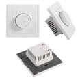 thumbnail image 2 of TOPINCN 1Pcs Practical Home Wall Mounted Rotary Knob Lamp Brightness Controller Panel Dimmer Switch New,Dimmer Switch, Dimmer Control switch, 2 of 8