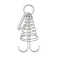 thumbnail image 1 of Poulpe de Pont en Spirale Réglable Ressort Durable Camping Extérieur Poulpe Boucle avec Mousqueton Crochet pour Randonnée, 1 of 12