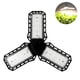 thumbnail image 2 of Bombilla LED de cultivo con luces de cultivo plegables de espectro completo para plantas de interior, verduras, invernadero y cultivo hidropónico, lámpara de cultivo con lente protectora | Enchufe, 2 of 8