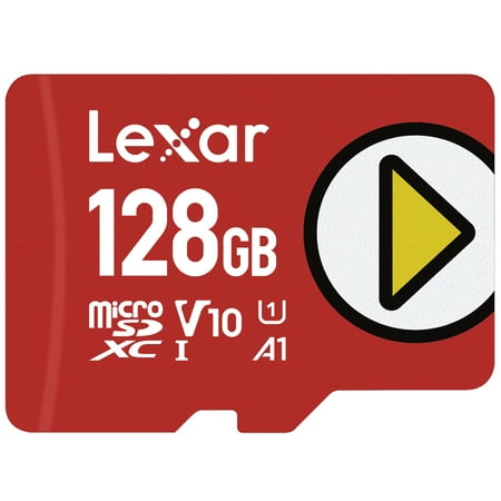 UPC: 0843367121854 | Lexar LMSPLAY128G-BNNNU Play Micro SDHC UHS-I Card (128 GB)