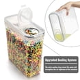 thumbnail image 3 of Recipientes de almacenamiento de cereales Wildone, 4 litros, sin BPA, juego de 6 piezas, 3 of 6