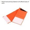 thumbnail image 3 of Uxcell 11.8x2.8" Soccer Captain Armband, Nylon Elastic Protective Arm Badge, Orange 10 Pack, 3 of 6