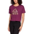 thumbnail image 3 of Reebok Women's Motion Graphic Cropped Short Sleeve Tee, 3 of 3