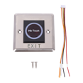 3X Switch Door Exit Button 12V IR No Press Door Release Exit Button for