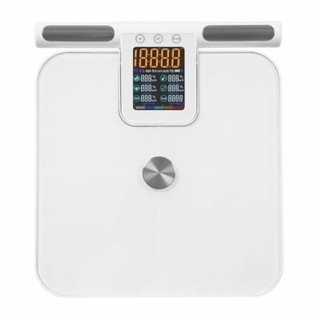 8 Eletrode Body Fat Scale Multifunctional Intelligent Electronic Weight Scale LCD Display APP