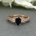 thumbnail image 4 of 2Ct Oval Cut Simulated Diamond Women's Halo Engagement Ring In 14k Yellow Gold Plated, 4 of 4
