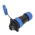 thumbnail image 4 of Conector De Cable De Aviación, Conector De Enchufe A Prueba De Agua, Tuerca Trasera Antioxidante De 4 Orificios Para Equipos Electrónicos, 4 of 8