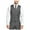 grey, variant on Ryan Seacrest Mens Pinstripe Five Button Vest, Grey, 38 Short