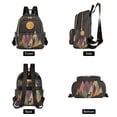 thumbnail image 4 of FORMRS Mini Backpack Purse for Women Travel Daypack Casual Shoulder Bag, Abstract Mountain, 4 of 7