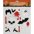 thumbnail image 6 of Serafina Home Halloween Gel Window Clings: Kids Out for Some Fun Boo, Skulls, Beware, And Reaper Halloween Decorations for Home Office Business Windows and More!, 6 of 7