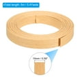 thumbnail image 2 of Unique Bargains 5.4 Yards Paper Rattan Weaving Cane 12-Ply Paper Rattan Weave Basket Weaving Making, Beige, 2 of 7