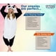 thumbnail image 5 of ¡El disfraz es divertido! Mono para adulto con diseño de animal panda de Halloween, talla XL, 5 of 6