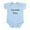 Sky Blue, variant on CafePress - Adorable Baby Body Suit - Baby Light Bodysuit, Size Newborn - 24 Months