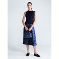 thumbnail image 2 of Free Assembly Women's Ruffle Trim Pointelle Sweater Shell, Lightweight, Sizes XS-XXL, 2 of 5