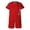 Red, variant on Rswnyirn Kids Boys Football Basketball Uniform Athletic T-Shirts with Shorts Set Sportwear Red 12