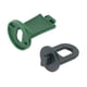 thumbnail image 4 of 100 Uds. Clips Giratorios Para Invernadero, Clips Giratorios De Fijación De Sombreado Para Asegurar La Red De Burbujas De Aislamiento Al Invernadero De Aluminio, 4 of 5
