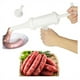thumbnail image 1 of 1 Juego de embutidor de salchichas, máquina manual para hacer salchichas, relleno de carne de plástico, tubo de embudo, herramienta para rellenar salchichas, 1 of 5