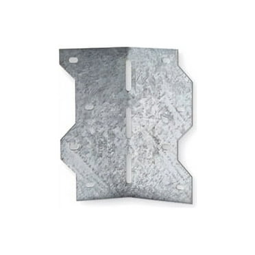 Simpson Strong-Tie 3.3 in. W X 4.9 in. L Galvanized Steel L-Angle