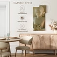 thumbnail image 5 of Elephant Stock Limestone Buddha Wall Art - Religion And Spirituality Canvas Canvas - 18" x 36", 5 of 8