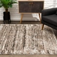 thumbnail image 3 of eRug Outlet Retro Collection Modern Abstract Area Rug (5x8 feet) - 5'3" x 7'6", Ivory, 3 of 6