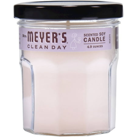 Mrs Meyers Clean Day Scented Soy Candle, Lavender 4.9 oz