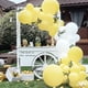 thumbnail image 4 of Set de globos RUBFAC 129 unidades, amarillo pastel, diferentes tamaños, 4 of 7